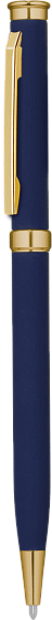 Ручка METEOR SOFT Темно-синяя 1130.14 GOLD MIRROR