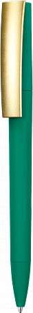 Ручка ZETA SOFT MIX Зеленая с золотым 1024.02.17