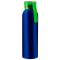 Бутылка для воды VIKING BLUE 650мл., Синяя с салатовой крышкой 6140.15
