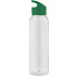 Бутылка для воды BINGO 630мл., Прозрачная с зеленым 6071.20.02