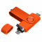 Флешка TWIST COLOR OTG 3в1, Оранжевая 4024.05.32ГБ