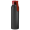 Бутылка для воды VIKING BLACK 650мл., Черная с красной крышкой 6142.03