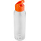 Бутылка для воды BINGO 630мл., Прозрачная с оранжевым 6071.07.05