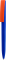 Ручка ZETA SOFT MIX, Синяя с оранжевым 1024.01.05