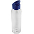 Бутылка для воды BINGO 630мл., Прозрачная с синим 6071.20.01