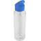 Бутылка для воды BINGO 630мл., Прозрачная с голубым 6071.20.12