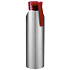 Бутылка для воды VIKING SILVER 650мл., Серебристая с красной крышкой 6141.03