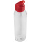 Бутылка для воды BINGO 630мл., Прозрачная с красным 6071.07.03