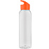 Бутылка для воды BINGO 630мл., Прозрачная с оранжевым 6071.20.05