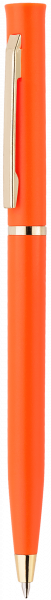 Пластиковые ручки / Ручка EUROPA GOLD Оранжевая 2024.05