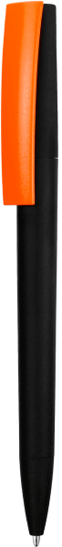 Ручка ZETA SOFT MIX, Черная с оранжевым 1024.08.05