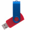 Флешка TWIST COLOR MIX, Красная с синим 4016.03.01.32ГБ3.0