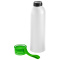 Термокружки и бутылки / Бутылка для воды VIKING WHITE 650мл. Белая с салатовой крышкой 6143.15