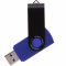 Флешка TWIST COLOR MIX, Синяя с черным 4016.01.08.32ГБ3.0
